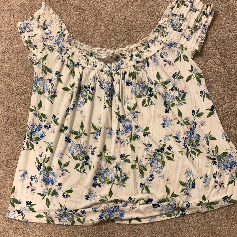 American Eagle off the shoulder top